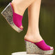Glitter Glam Chic Wedges