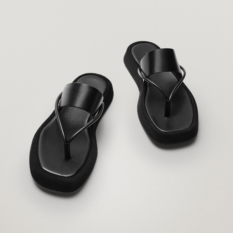 Black Easy Breezy Slider flipflops