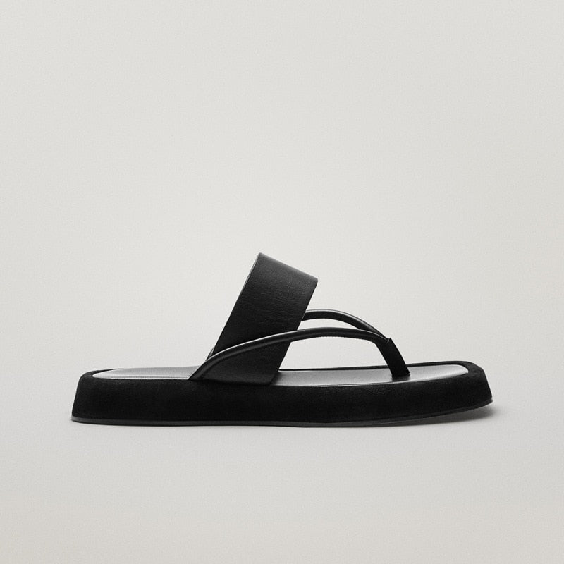 Black Easy Breezy Slider flipflops