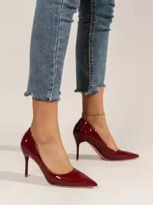 Cherry Gut Harmony Pumps