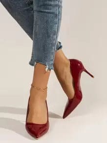 Cherry Gut Harmony Pumps