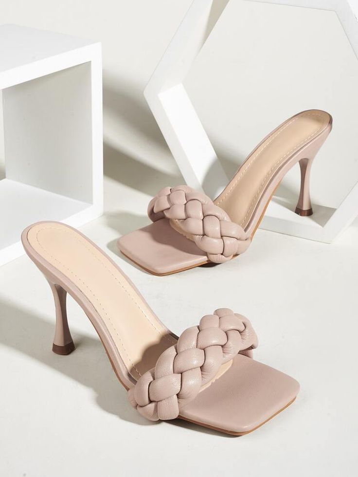 Cavern Pink Step Up Heels