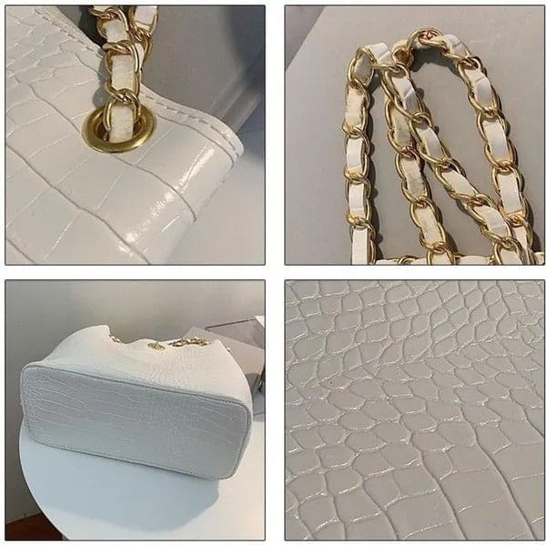 White Celeste Women Handbag