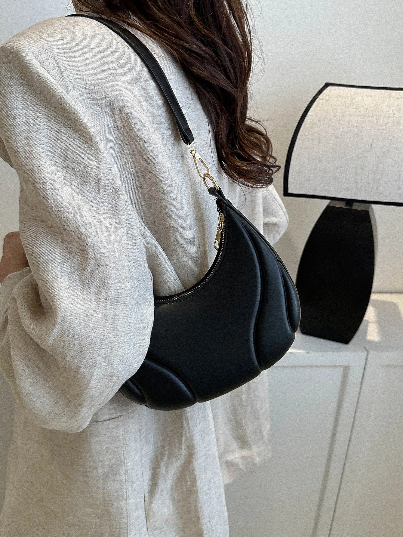 Black Soft & Slouchy Handbag