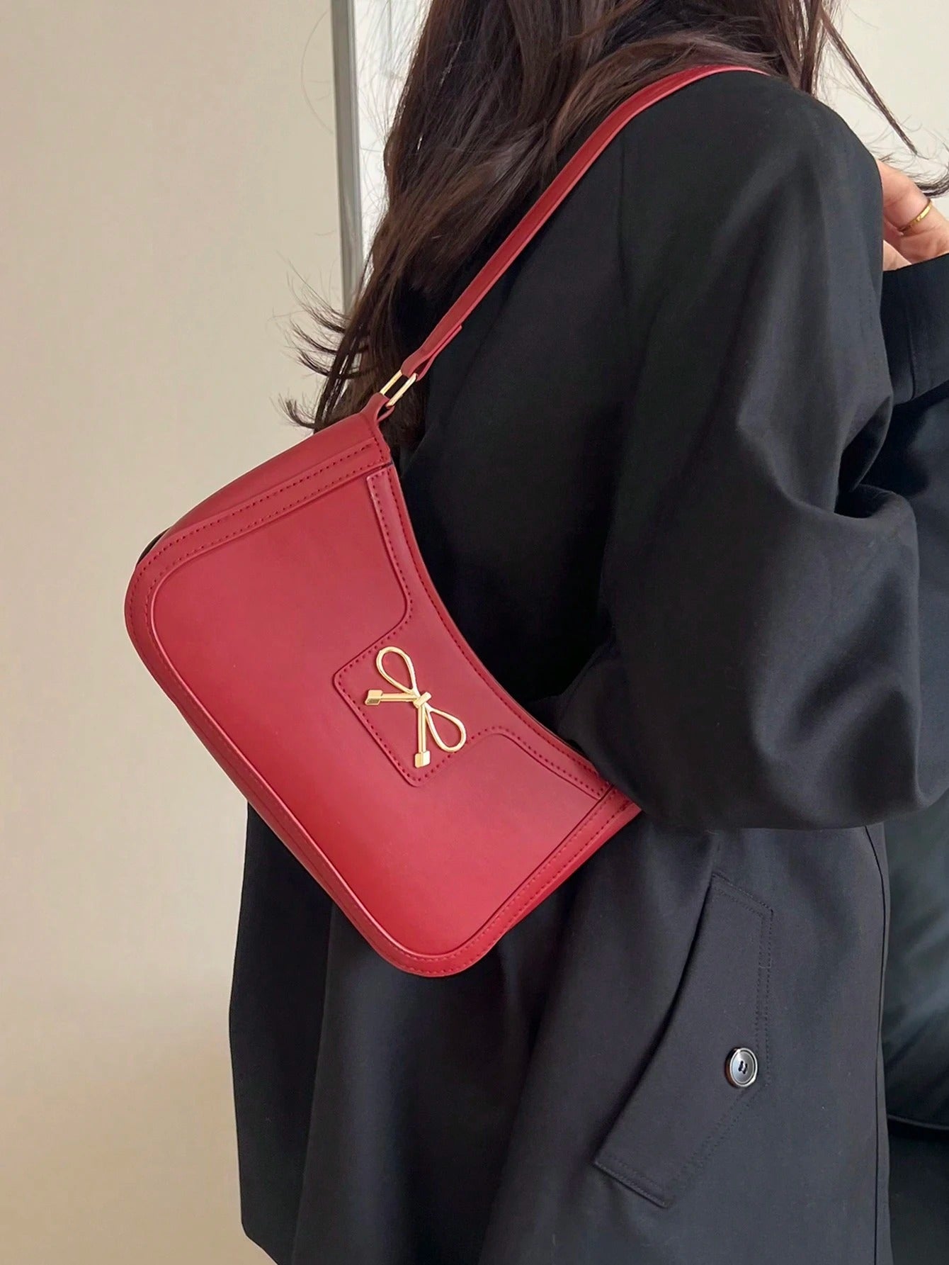 Red Designer-Inspired handbag