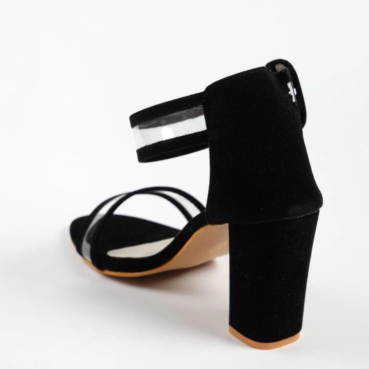 Fumaria Black Party Heels