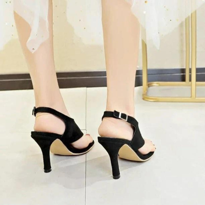 Luxura Black Heels