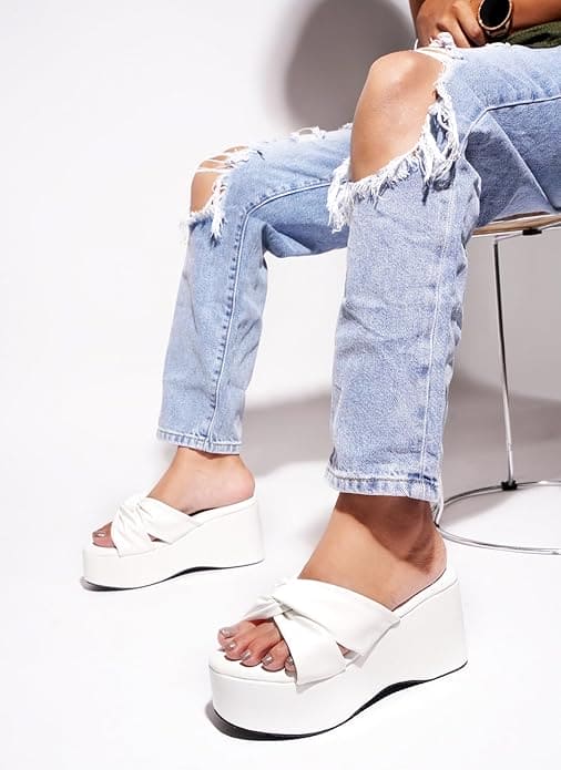 White StepUp Wedges